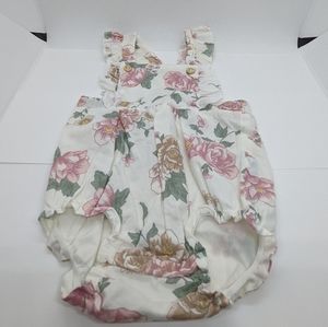 H&M floral 3 month baby floral one piece